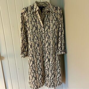 INC SNAKE PRINT DRESS